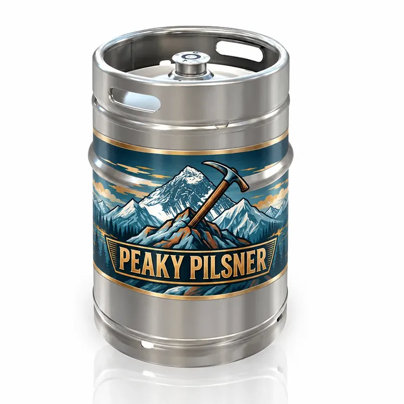 Peaky Pilsner - 49.5 L Keg, Keg, 49.5 L